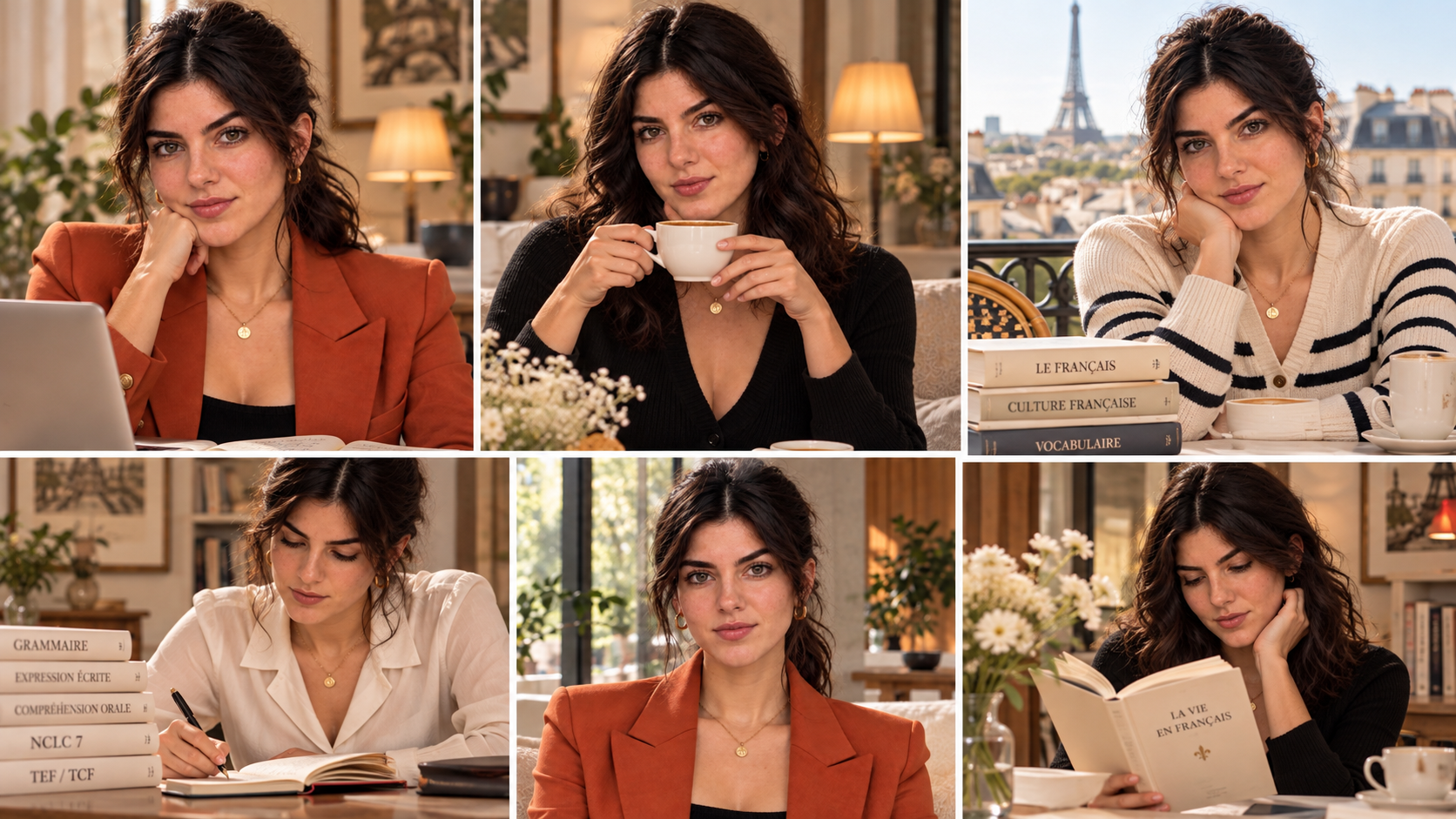 The Chic French Club study scene